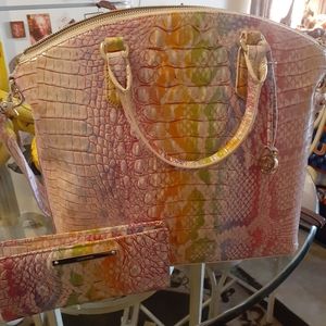 Brahmin Large Duxberry and Wallet